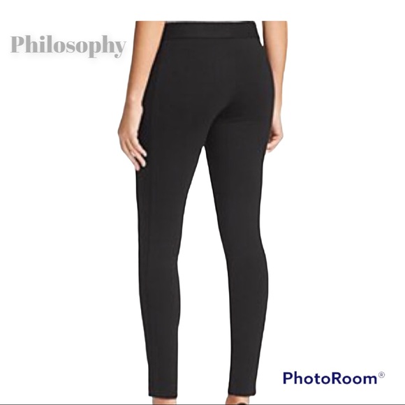 PHILOSOPHY Smooth Front/Rear Pull-on Pant, M - Picture 1 of 9